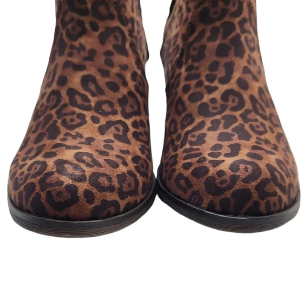 SUN + STONE Abby Double Zip Booties NWOT Size 8_4